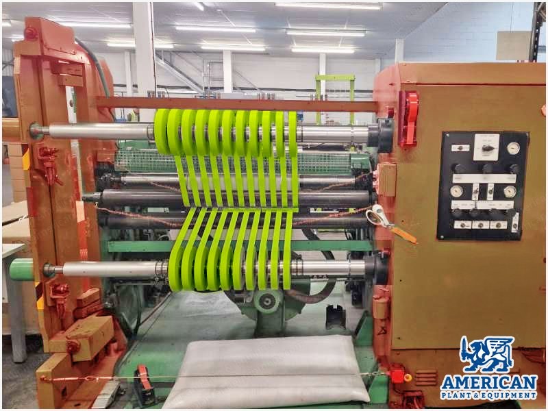 Titan, SR5, 1990, Slitter Rewinder, Width 1300mm, Max Unwind 1000mm, Max Rewind 600mm