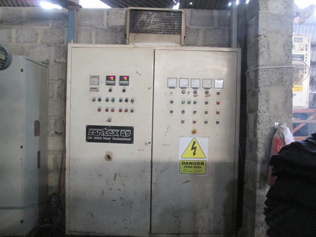 Santex, 88 Inches Wide Dryer, 1992, 2 Gas Heated Chambers, Single Pass
