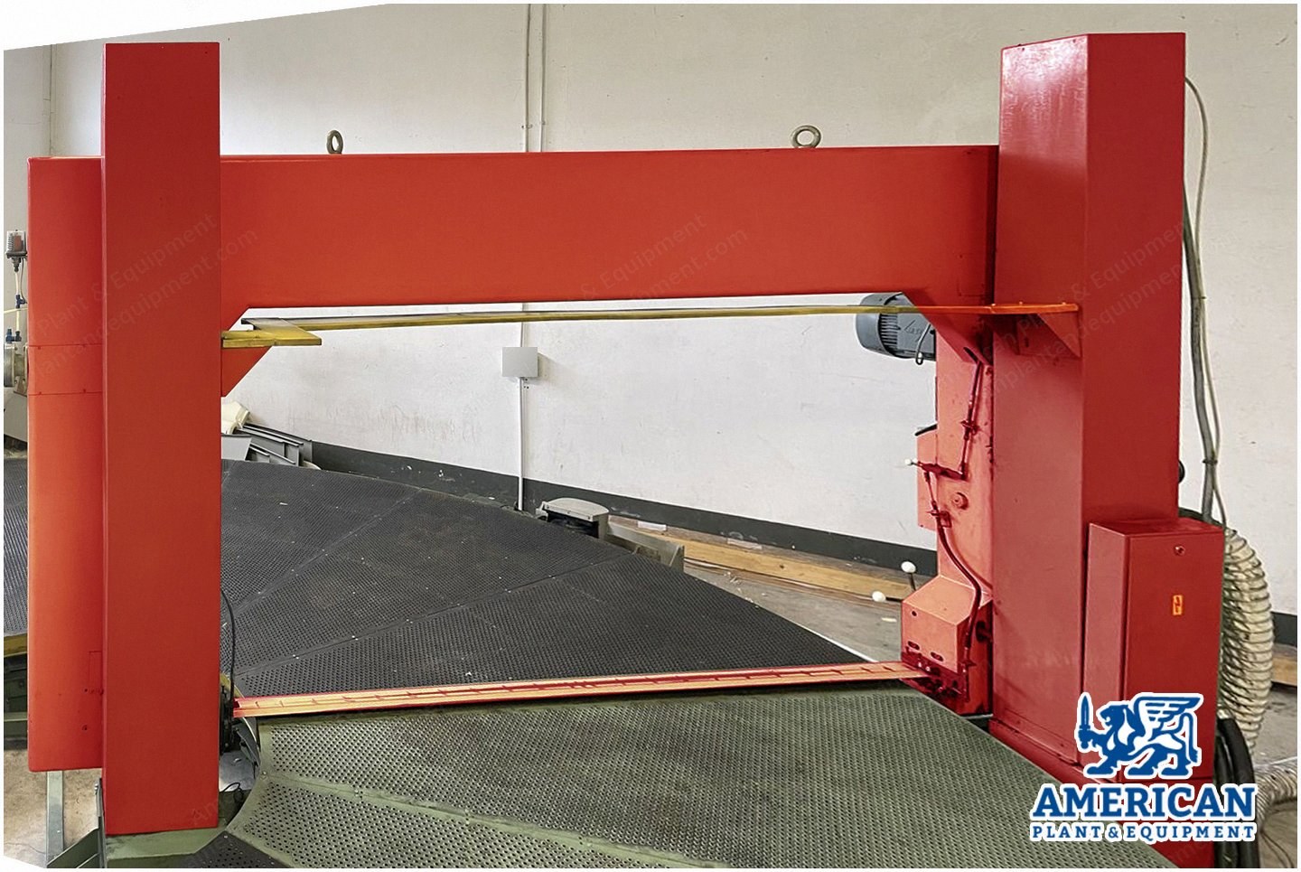 Albrecht Baeumer, BSL-D, 1986, Horizontal Carousel Foam Splitting Machine, Cuts from 5mm