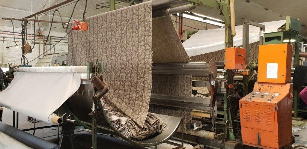 Brueckner, Stenter, 1981, 3200mm Working Width, 6 Chambers, Pin Clip Chain, Thermo Oil