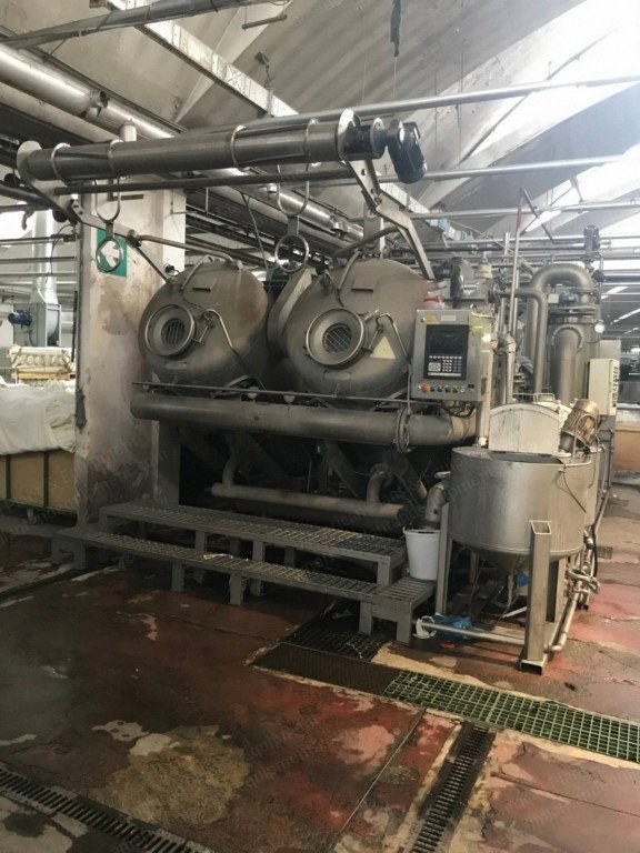 Thies, TRD DS, 2003, High Temperature Long Tube Rope Dyeing Machine, 400 kg Capacity, 2 Pipes, Setex 838