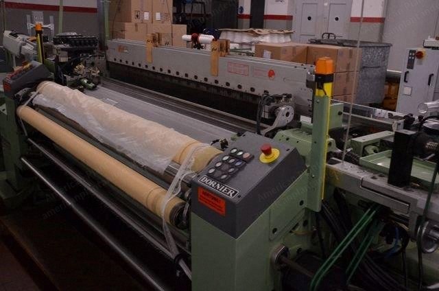 Dornier, AWS6/E-190, 2005, 1900mm Reedspace, 4-Color, 6-Shaft Airjet Weaving Machine