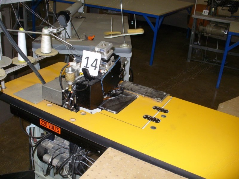 Galkin, GAPX-5, High Speed Serger Flanger, Needle 135x7 #22, with Table and Motor