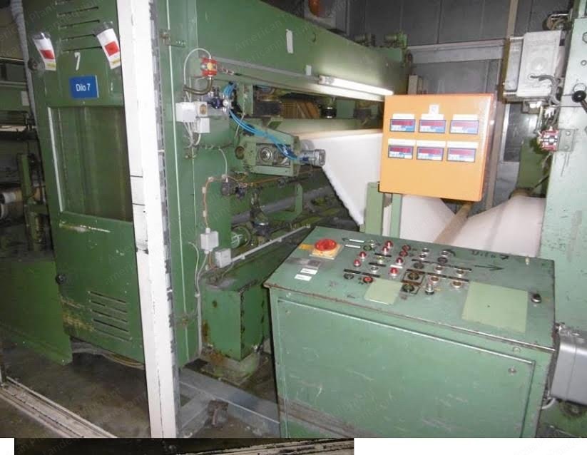 Dilo, UC-II/30, 1976, Needle Punching Machine, Working Width 3000mm, Double Needle Bars, Up Stroke