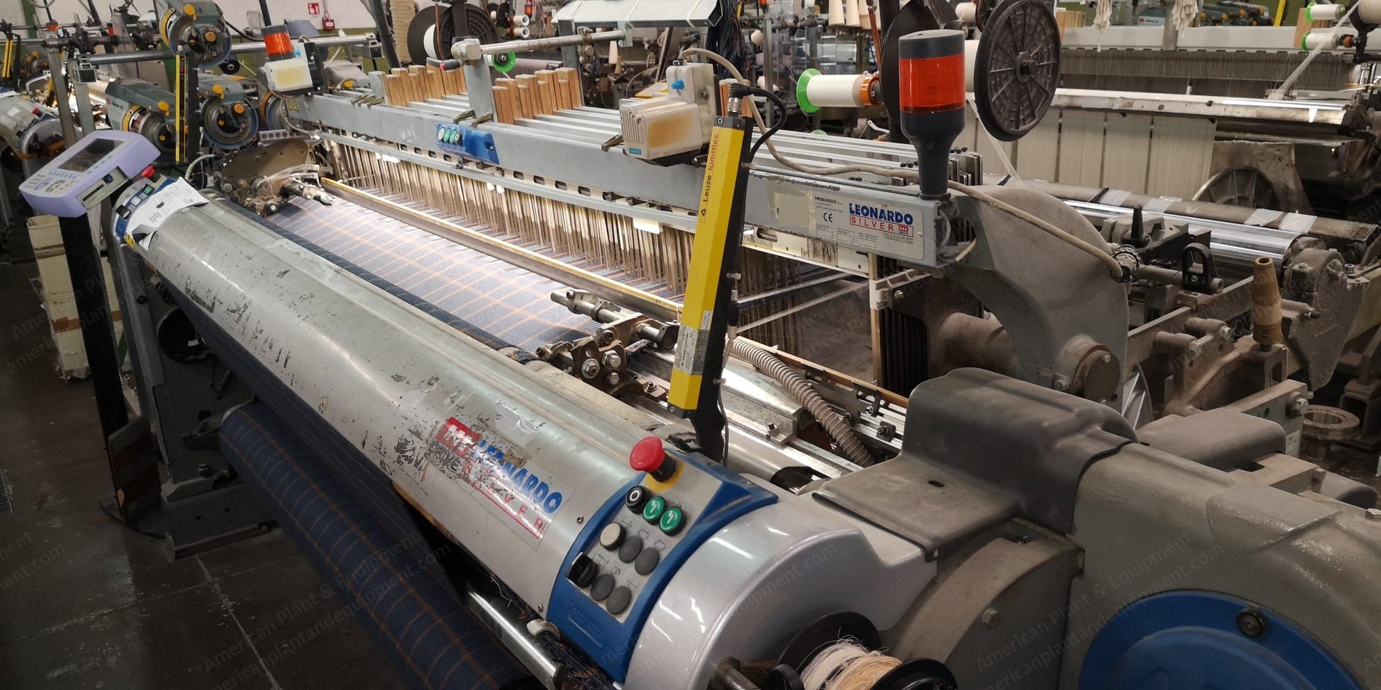 Vamatex, Leonardo Silver Hi, 2004, 2100mm Working Width, Staubli Dobby 2861/2, 8 Colors