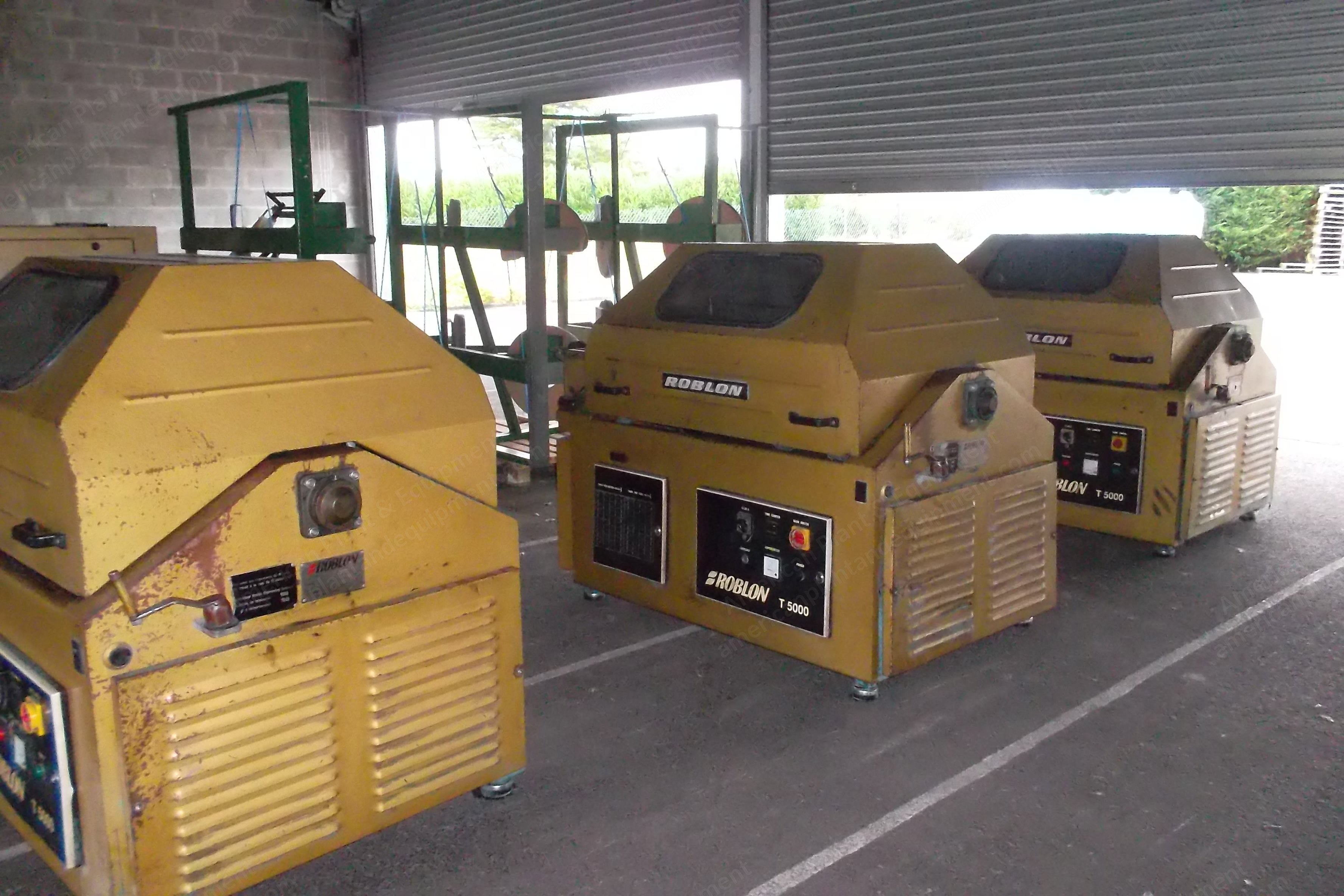 Roblon, T 5000 and Tornado 250, Twister and Rope Making Machines, Running Condition