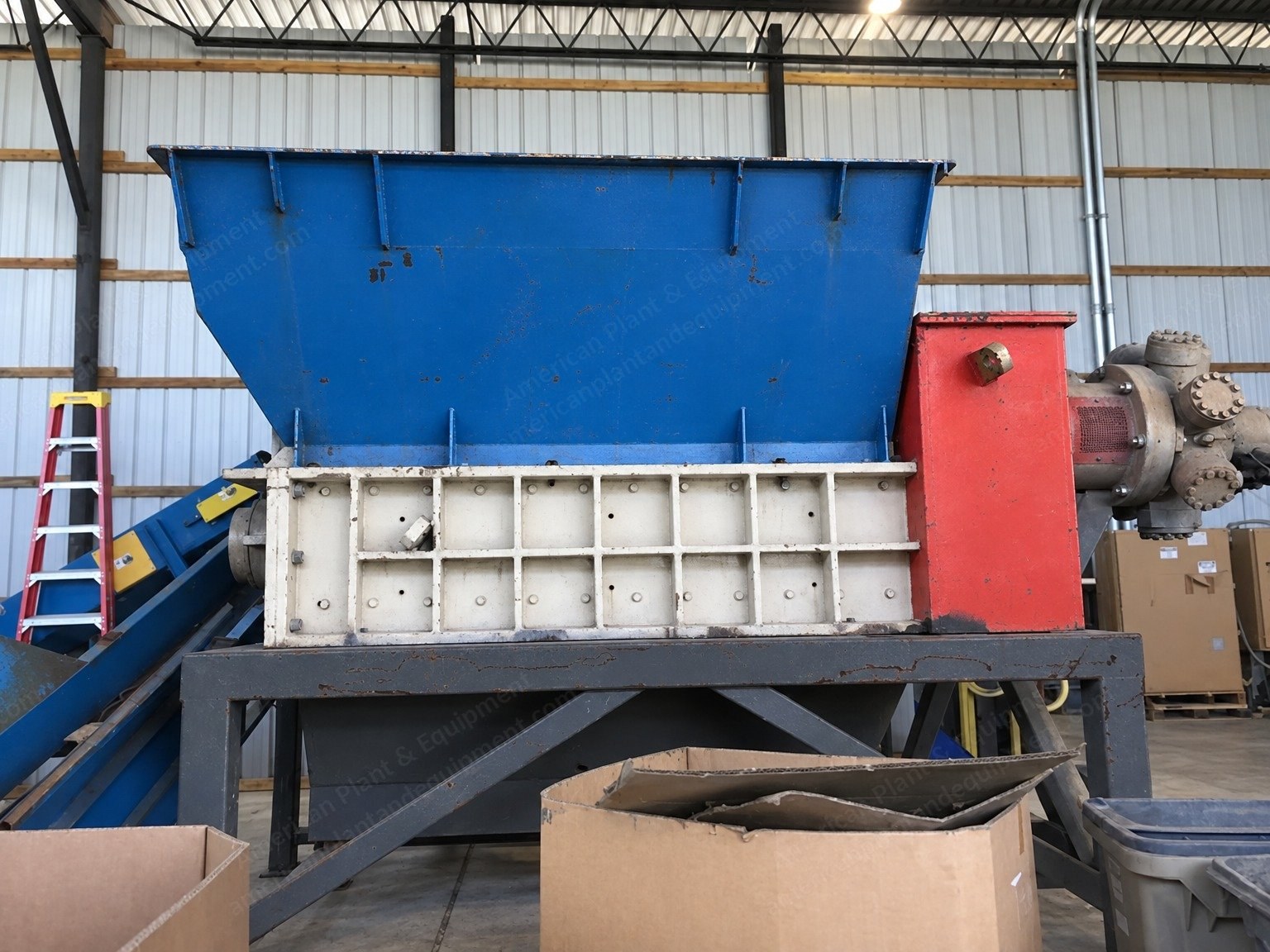 Granutech-Saturn, 96-50, Dual Shaft Shredder, 400 HP, 100 kW