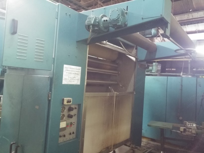 Santex, Santaspread, 1990, 3 Chambers, 100mm to 1.2m Width, Steam Heated