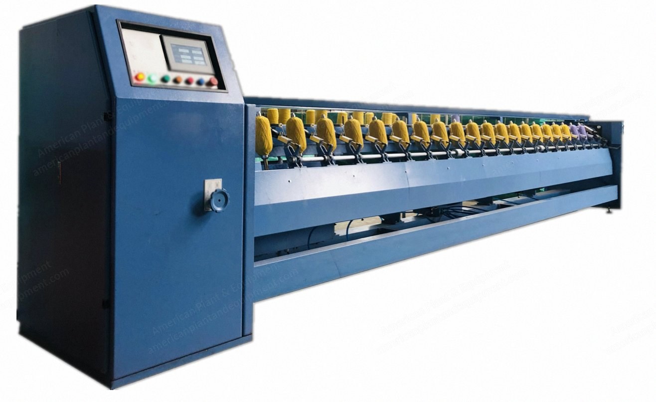 NovaStar, WN331, Ball Winder Machine, 20 Spindles, 50 to 100g Package Weight, 256mm Spindle Gauge