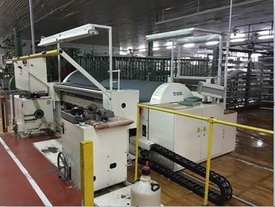 Hacoba, USK T1000/SM, 1990, Sectional Warping Machine, 2400mm Width, 640 Bobbins