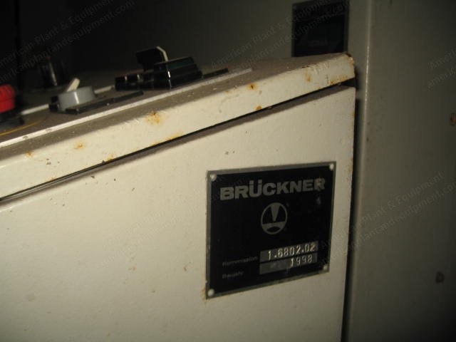 Bruckner Tenter, 1998, 2400mm, Oil Heated, 5 Chambers, Pin and Clip Chain