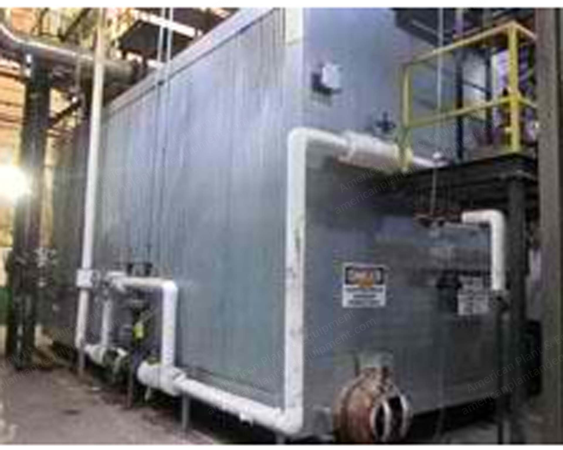 English Tube and Boiler, 75DS 300, 2008, 75,000 PPH, 300 PSI, Natural Gas