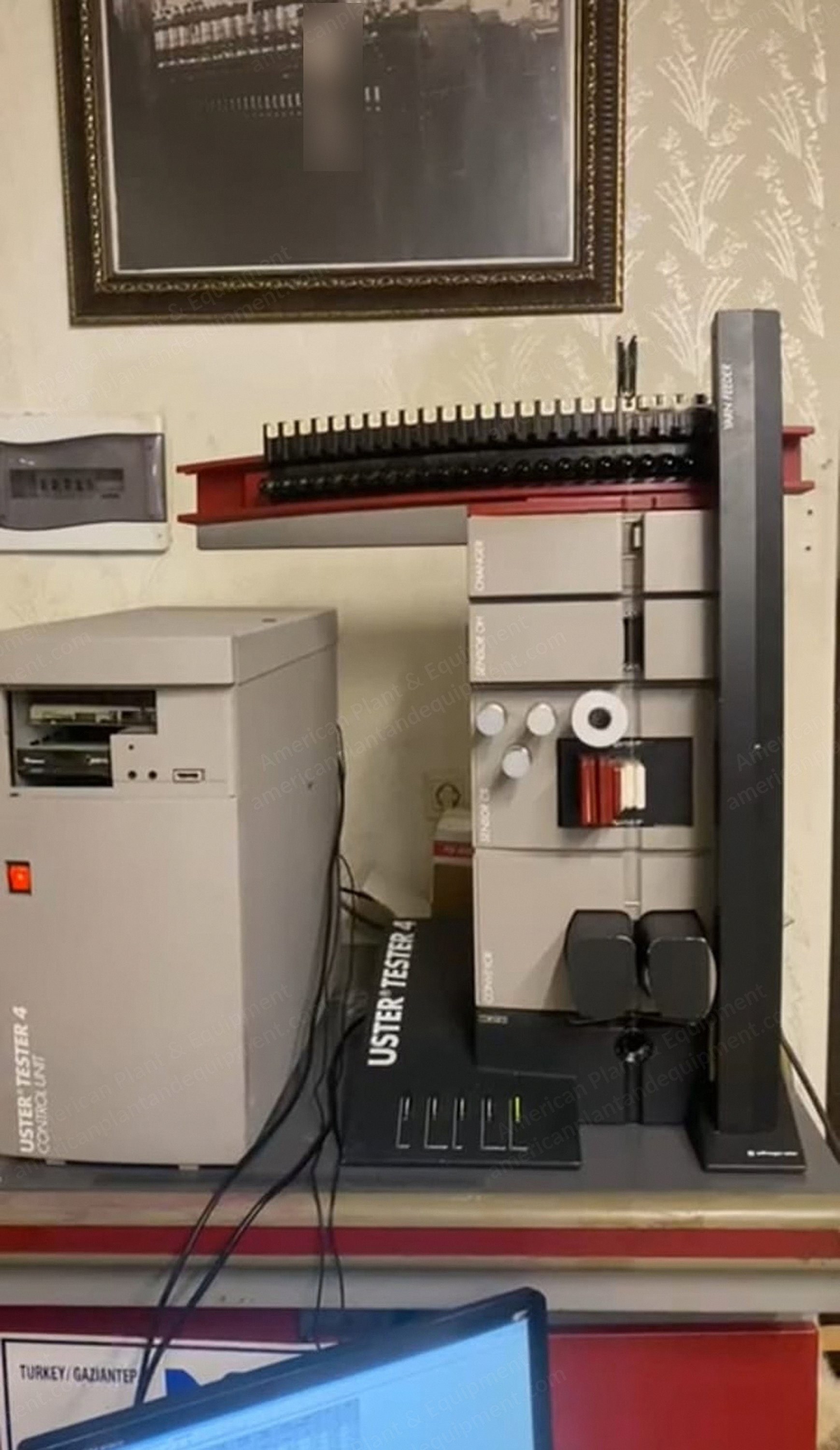 Uster, Tester 4 Control Unit, Yarn Testing and Measurement System