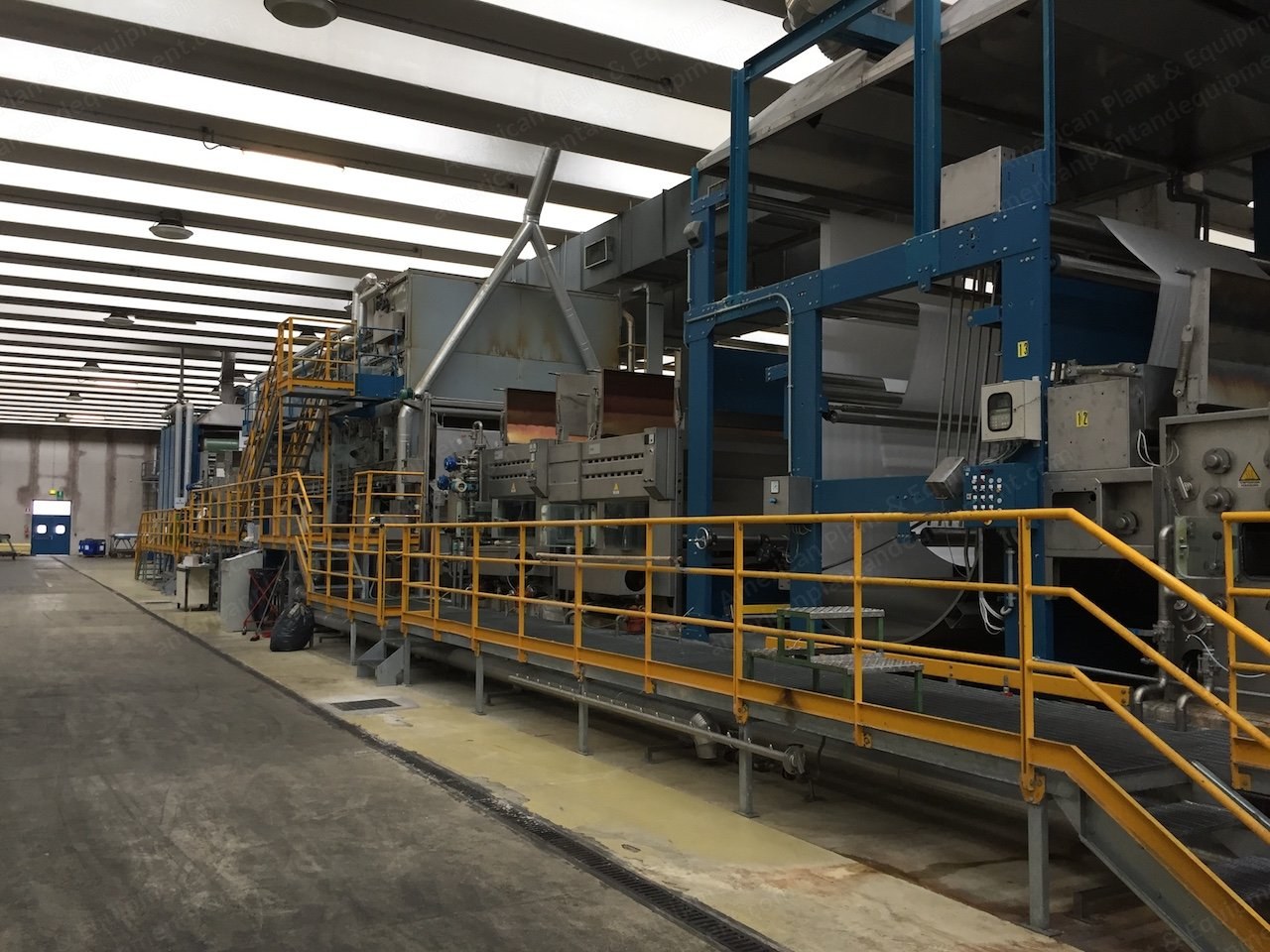 Benninger, Bleaching and Washing Range, 2000, 3400mm Width, 18 Cylinder Dryer