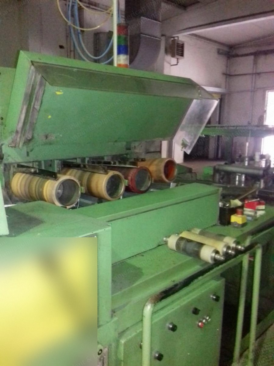 Complete Worsted Spinning Plant, 1988 to 1991, 2 Preparation Lines, Spinning and Winding