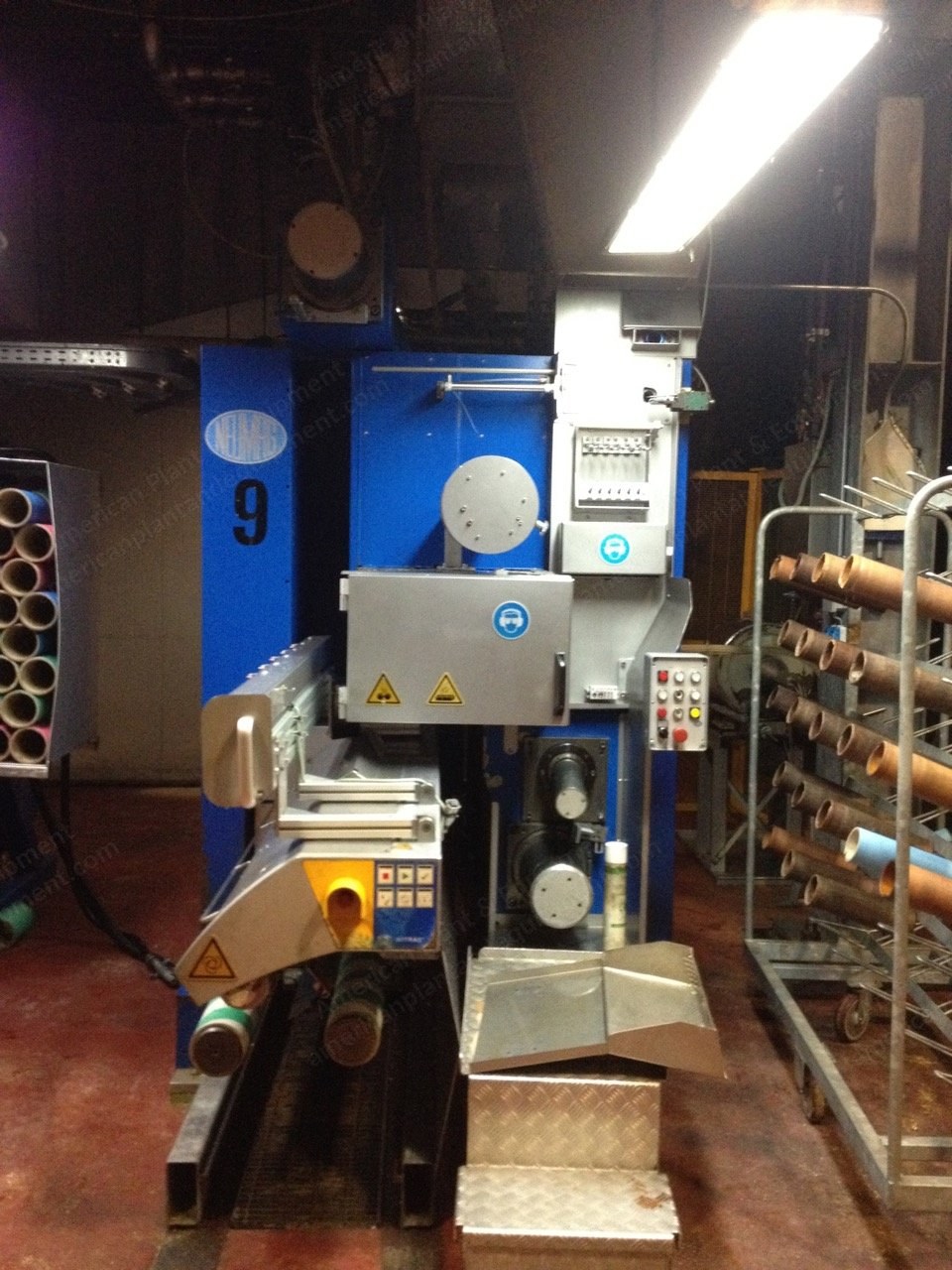 Neumag, POY/FDY (CF) Filament Spinning Line, 1999, 4 Positions, 3 Extruders, Polypropylene