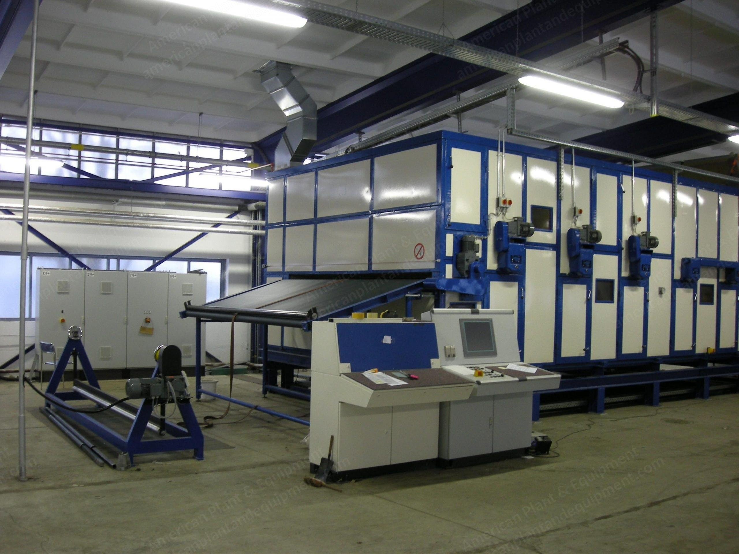 Fleissner, Drum Oven, 3.5 m Working Width, 6 Drums