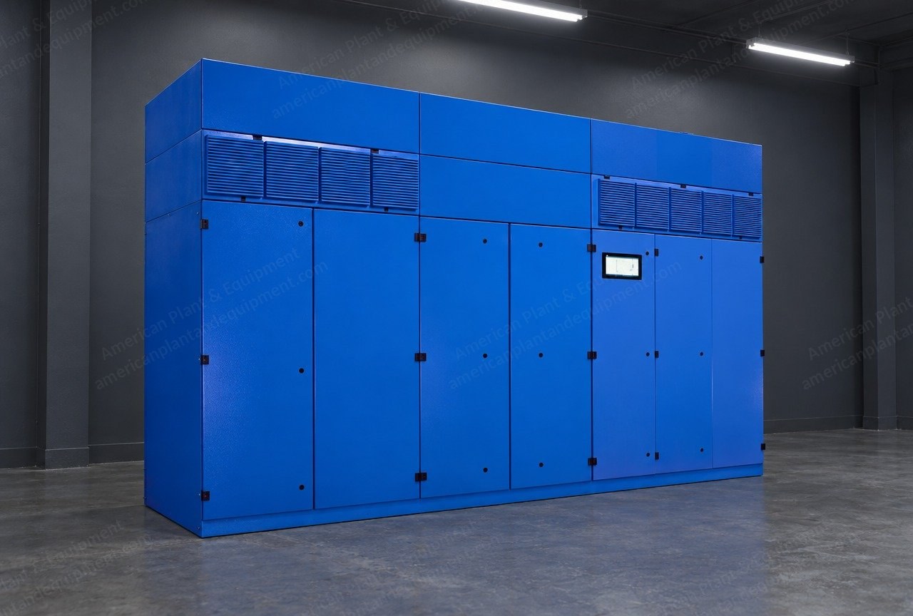 Piller, Uniblock UB-V 1500, 2002, Diesel Rotary UPS Generator, 1670 kVA / 1500 kW