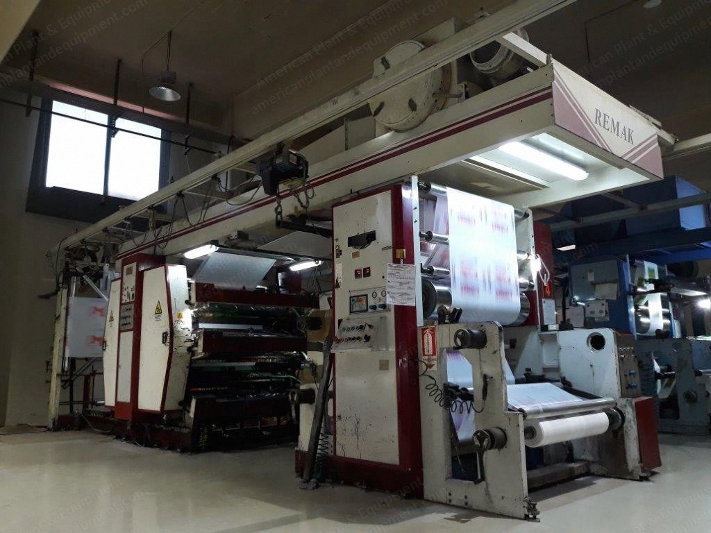 Remak, Flexo Printing Machine (C.I), 2008, 6 Colors, 1150mm Print Width, 280m/min