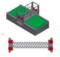 BoersTech, Type 9103, Foam Mattress Drilling Machine, 2000mm
