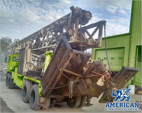 Ingersoll-Rand, RD20 II, 1993, Drill Rig, Cummins KTA19 600 HP Engine, 110,000 lbs Pullback