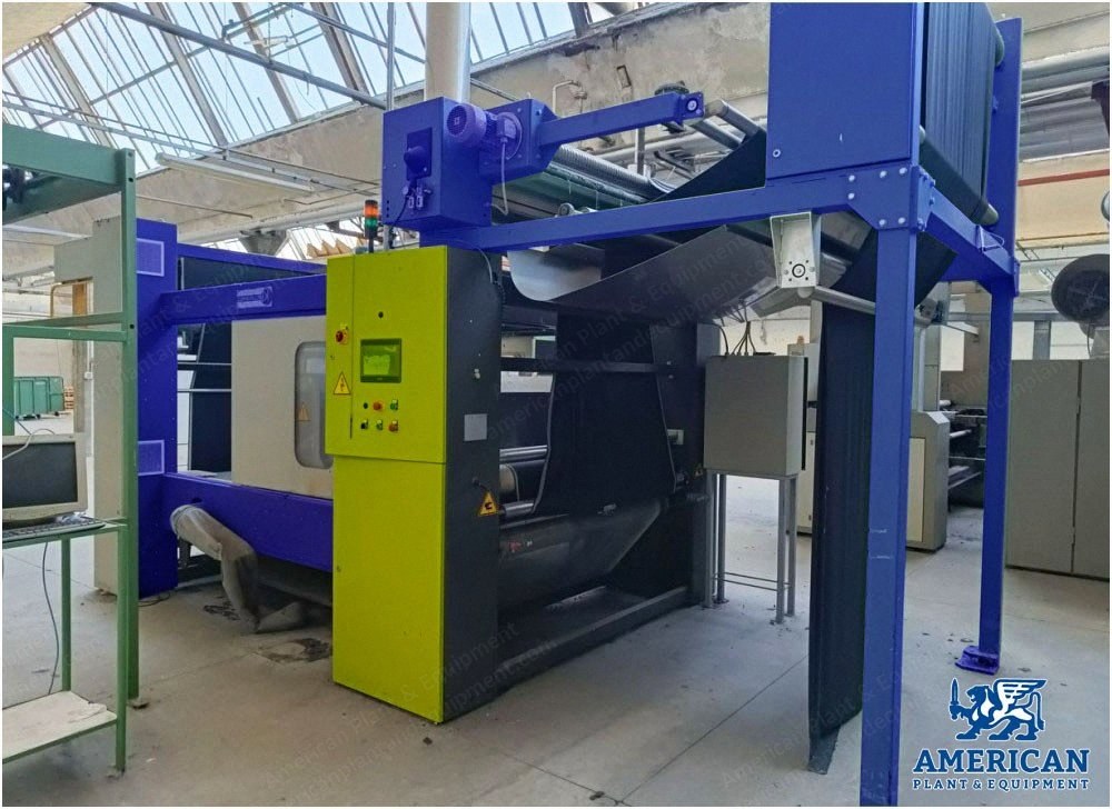 Biella Shrunk Process, Nanomix, 2011, Working Width 1800mm, Roller Width 2000mm