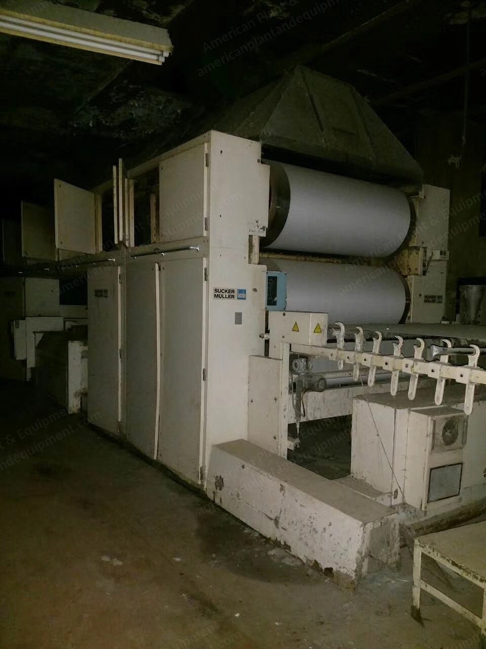 Sucker Muller, Sizing Machine, 2000, 3600mm Width, 2 Sizing Boxes, 12 Cylinders