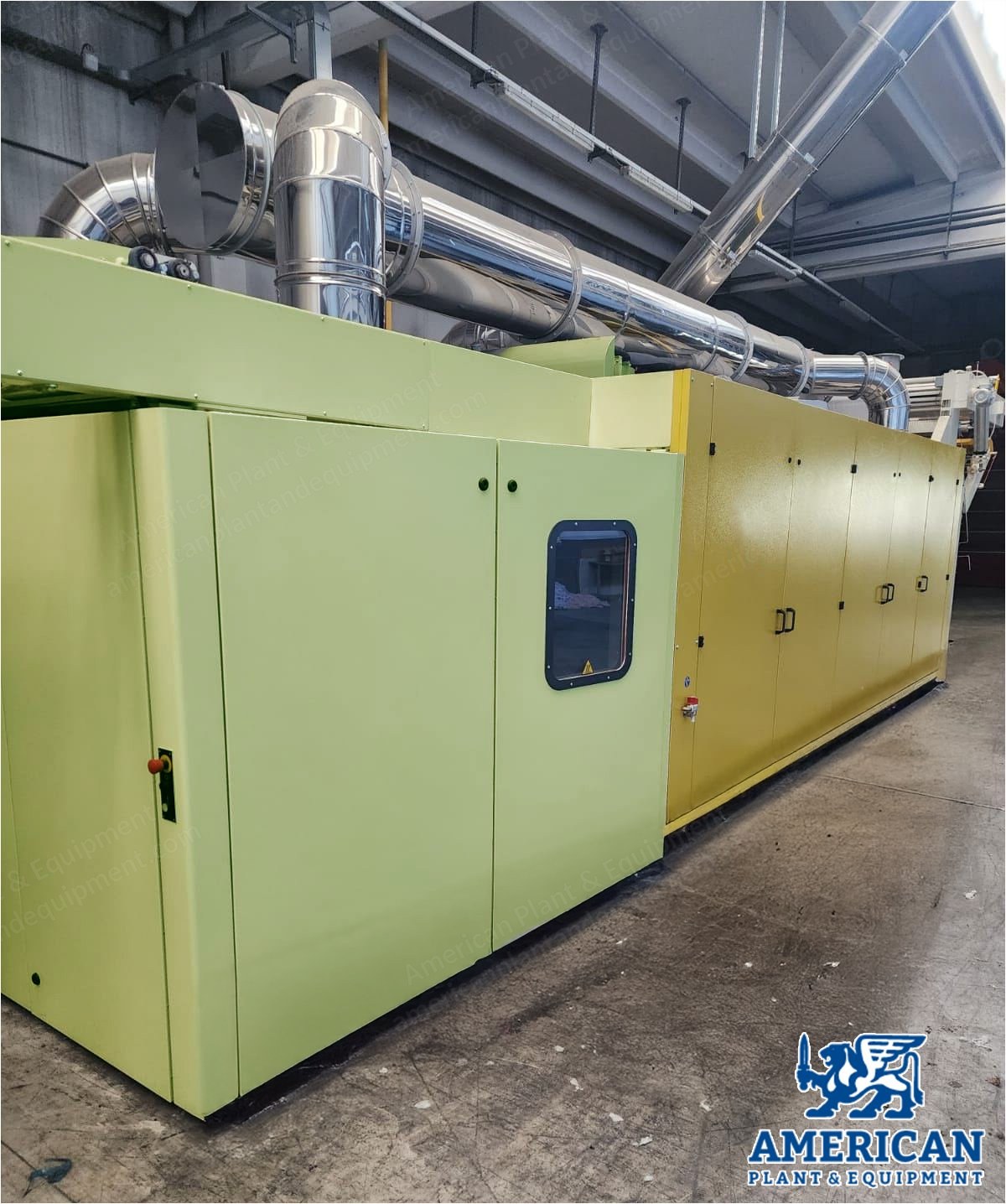 Pentek, Powair, 2022, Tumbler Dryer, Working Width 2000mm, Gas Heated
