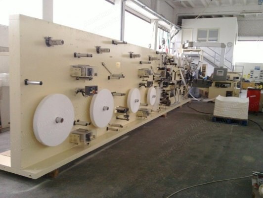 CCE-Sanimac, CCE PS CS, 2003, Panty Shield Machine, 800 pcs/min, 3 Sizes