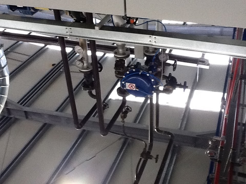 Lafer, 2017, Tubular Heat Setting Machine, 1100mm Max Diameter, Oil Heated, 7m Heating Zone
