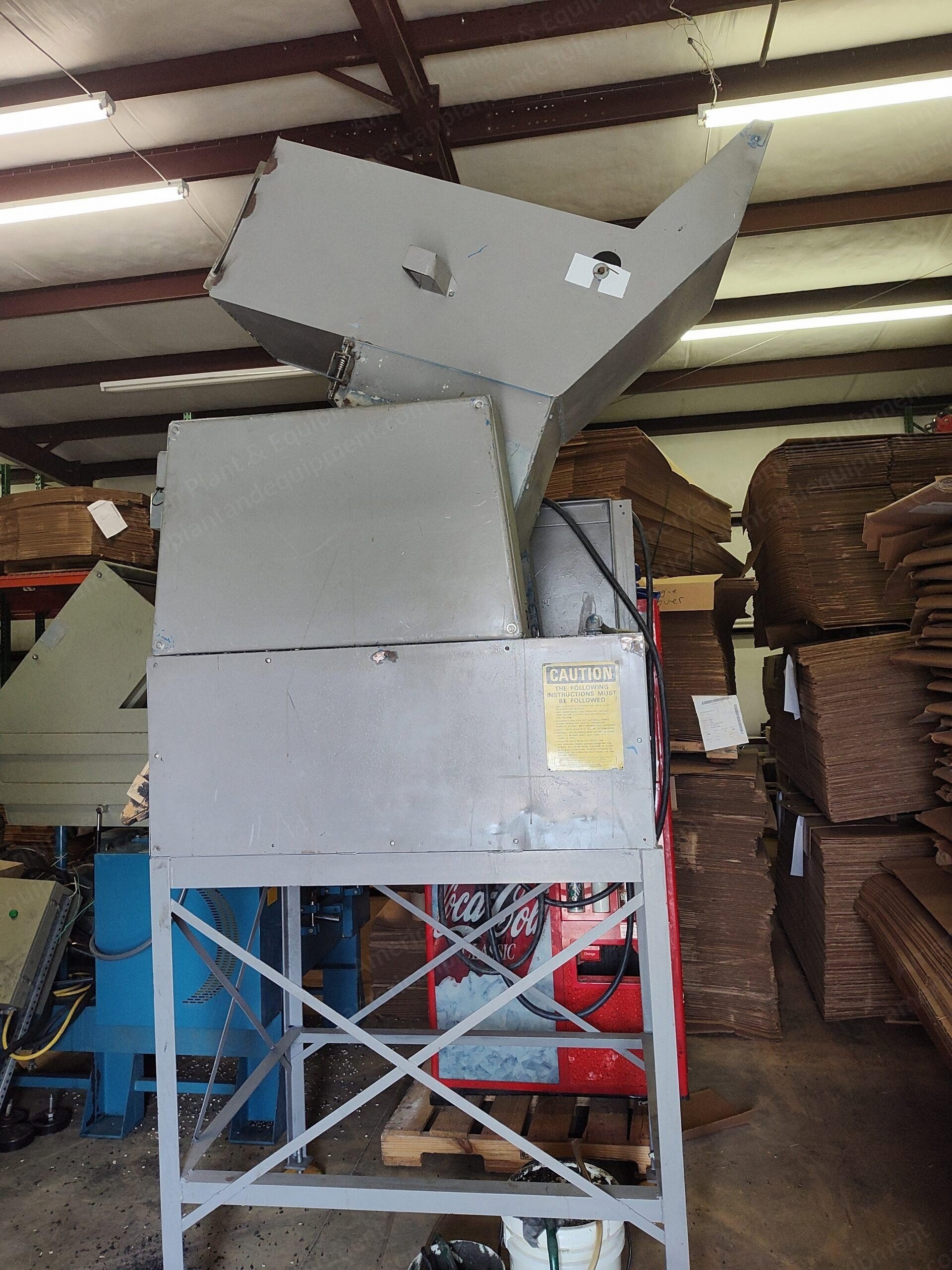 Cumberland, 484, Granulator, 14x16 Inch Opening, 20 HP, 3 Rotor Knives