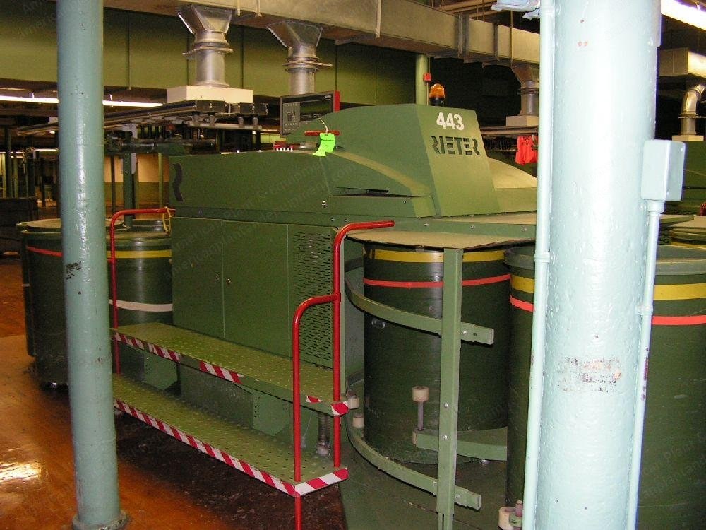 Rieter, D30, 1999, Can Size 30x48 Inches, Power Creel, 6 End Creel