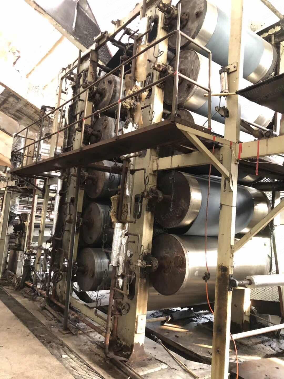 Monforts, 2007, 1800mm Working Width, Gas Singeing, Coating Head, Sanforizing