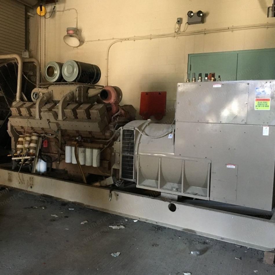 Cummins Onan, 1000DFLA, 1 MW, 60 Hz, 2400/4160V, Diesel Generator