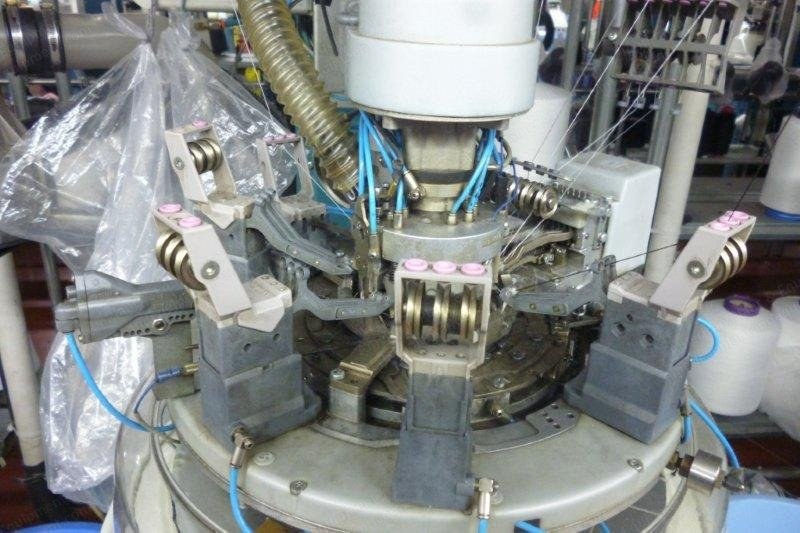 Lonati, 61Q, 2006, Sock Knitting Machine, 3.75 inch Diameter, 144-156 Needles