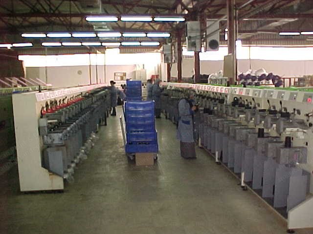 Textilmesa, Sewing Thread Winding Machines, 1996/1999, 4 to 6 Spindles, 4" Traverse, 1000 mpm