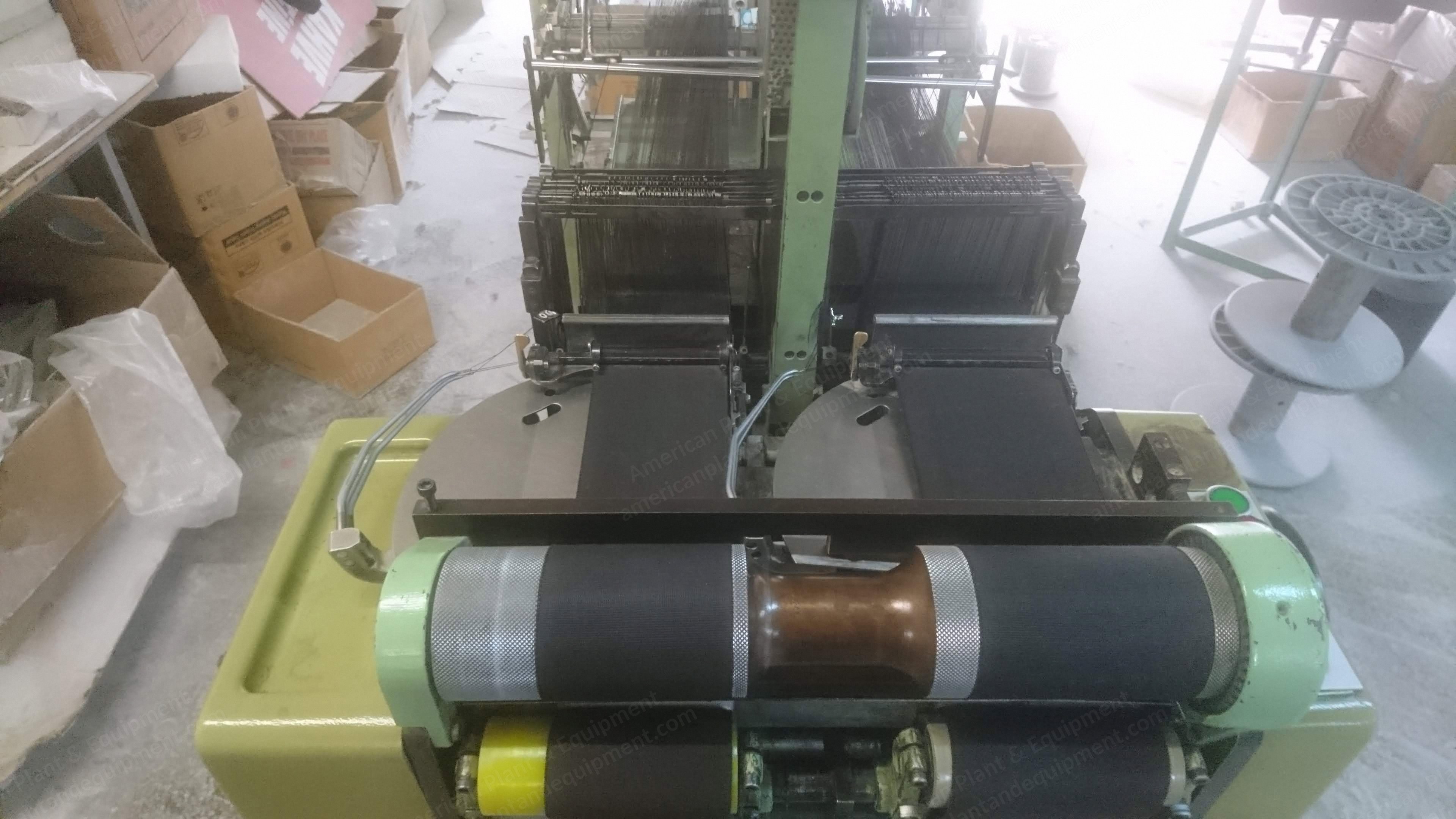 Muller, NF 42 / NFN 42, 1989 / 2004, Narrow Fabric Looms, 2 Bands, Rubber Take-off