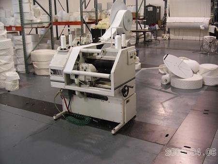 Henry Pape, Continuous Flow Double Border Serger, 18 inch Max Width, 2 Juki Overlock Heads