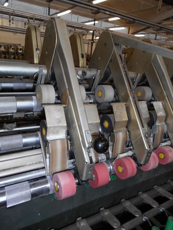 Zinser, 421 E, 1992, Ringspinning Frame, 608 Spindles, Linked with Murata Cone Winder Model 7/2