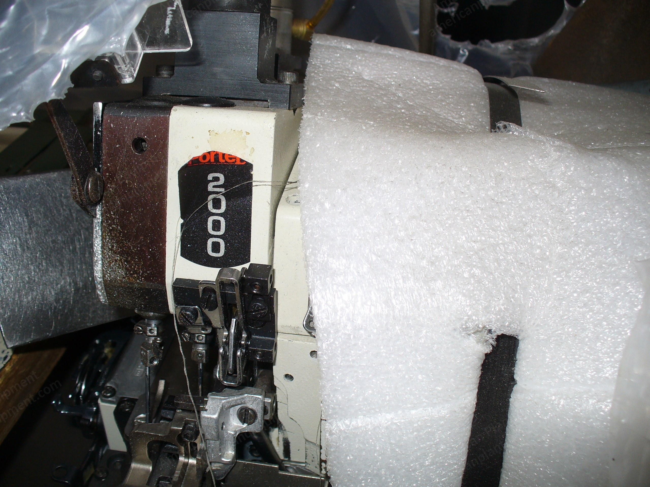 Porter, Model 2000, Serger Flanger, with Table and Motor