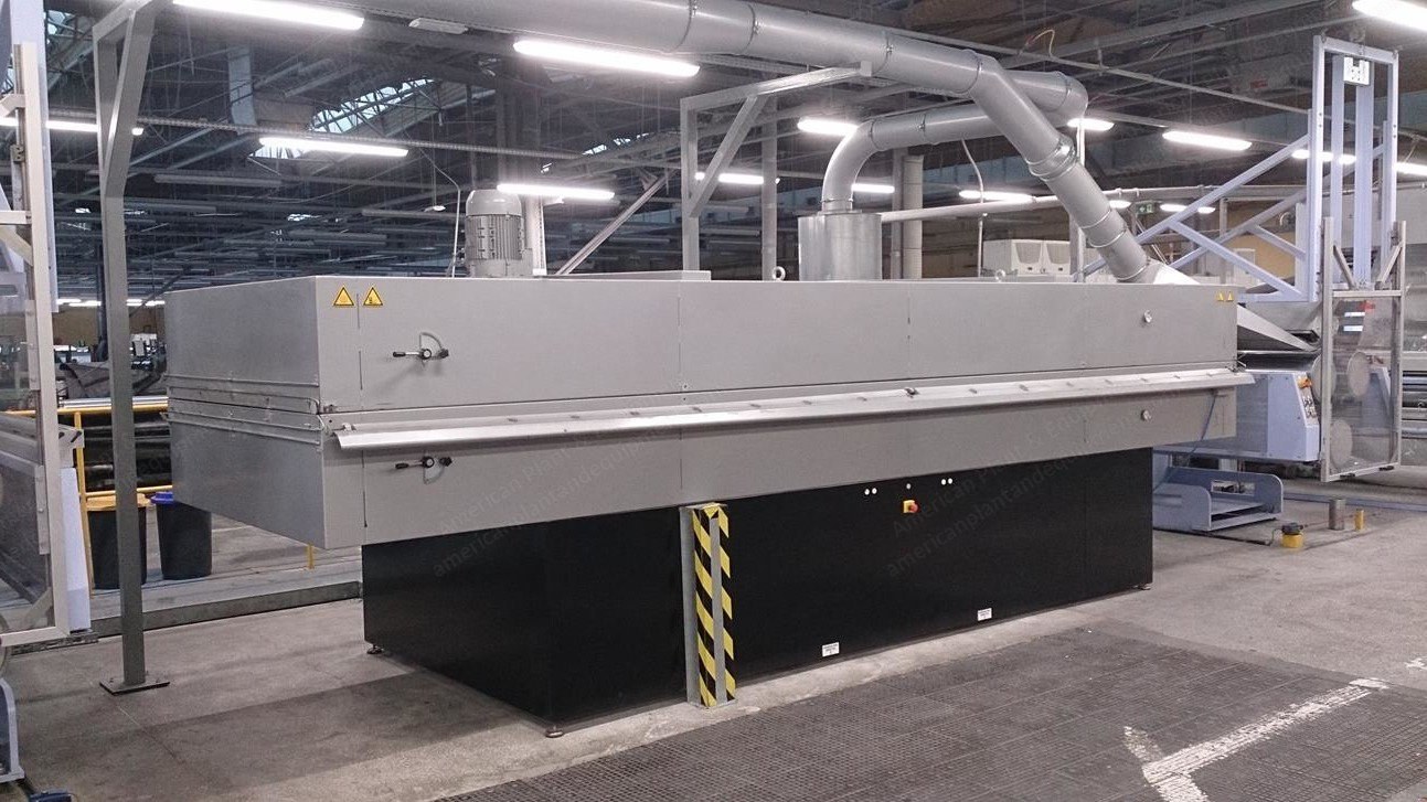 Barmag, FB9-1600-WS/HT, 2012, 1600mm Working Width, 750 kg/h Capacity, 500 m/min Speed