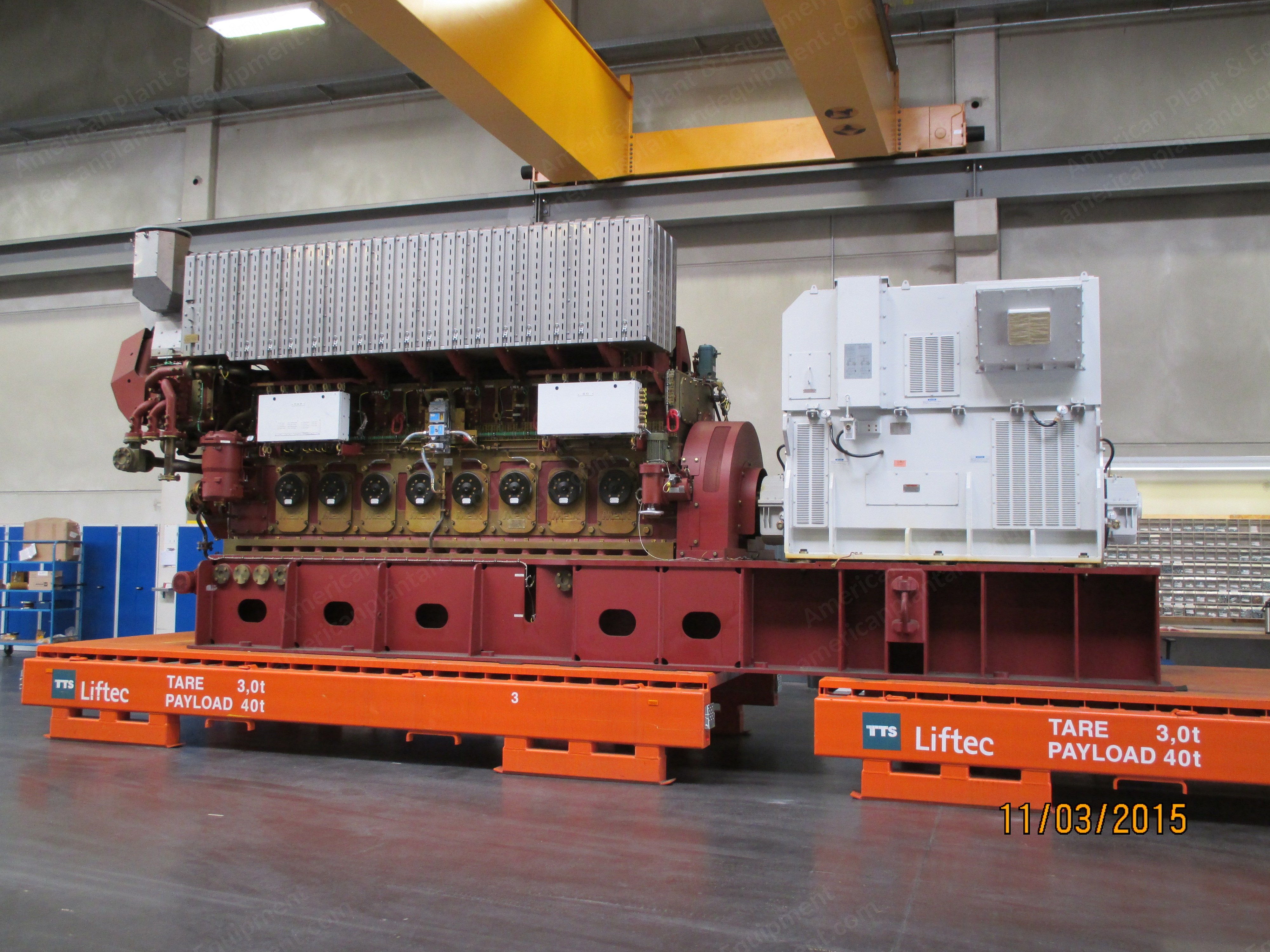 Caterpillar, MaK 8M25, 2008, 2540 kW, 690V, 60Hz, HFO Generator
