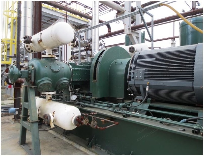 Superior, White W62, 2009, Syngas Synloop Compressor, 600HP Motor, 4160V, 1650 PSIG