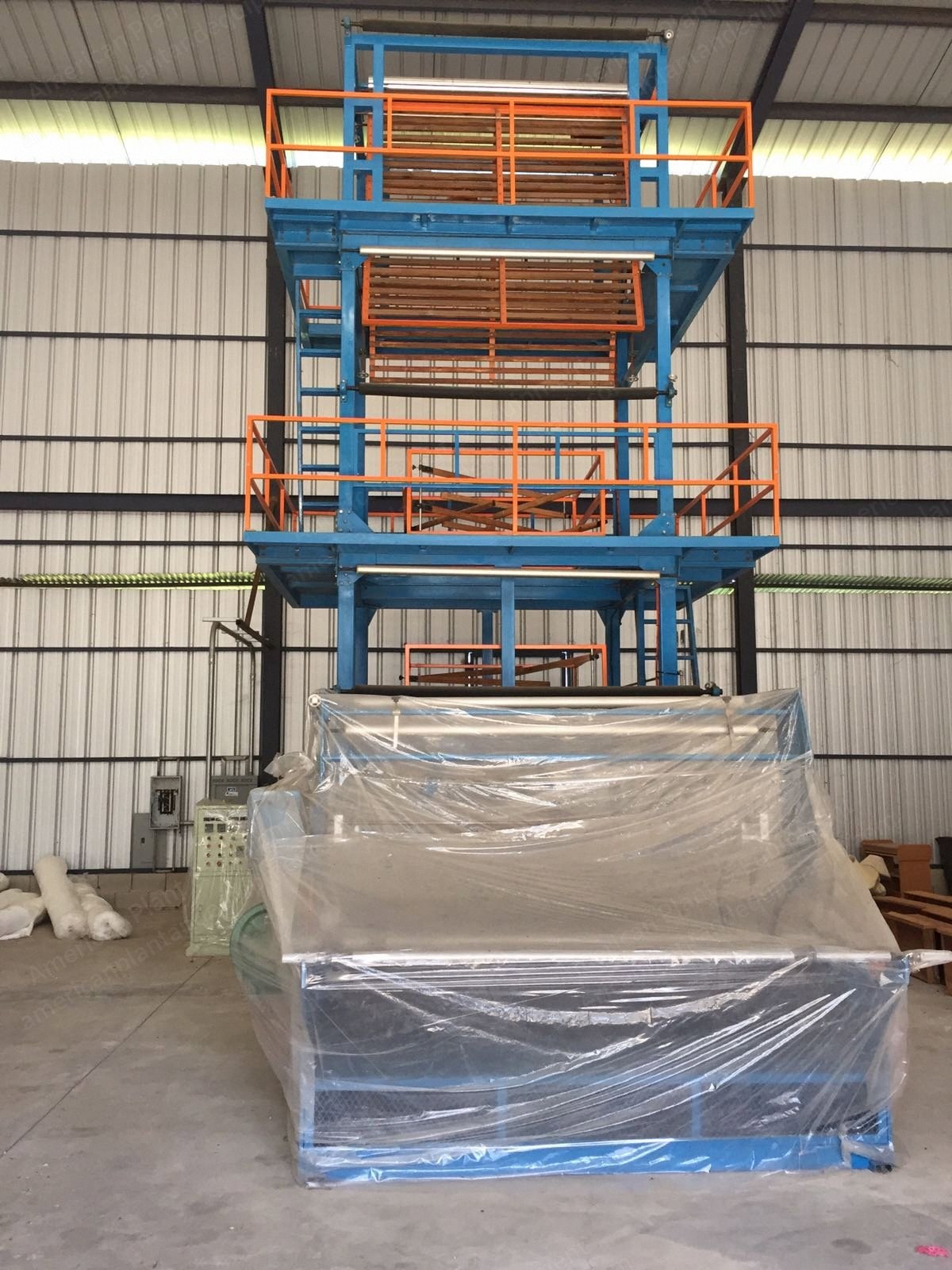 NovaStar, BL152, Polyethylene Bag Extrusion Plant, Brand New, For Mattress Bags