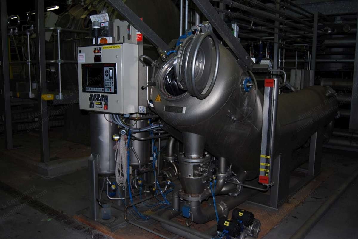 Thies, Overflow Dyeing Machine, 1997, 2 Compartments, 200 kg Capacity, Thies T777 Controller