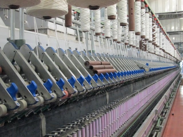 Seydel, Sant'Andrea, Zinser Complete Spinning Plant, 1991 to 2002, Preparation and Spinning Departments