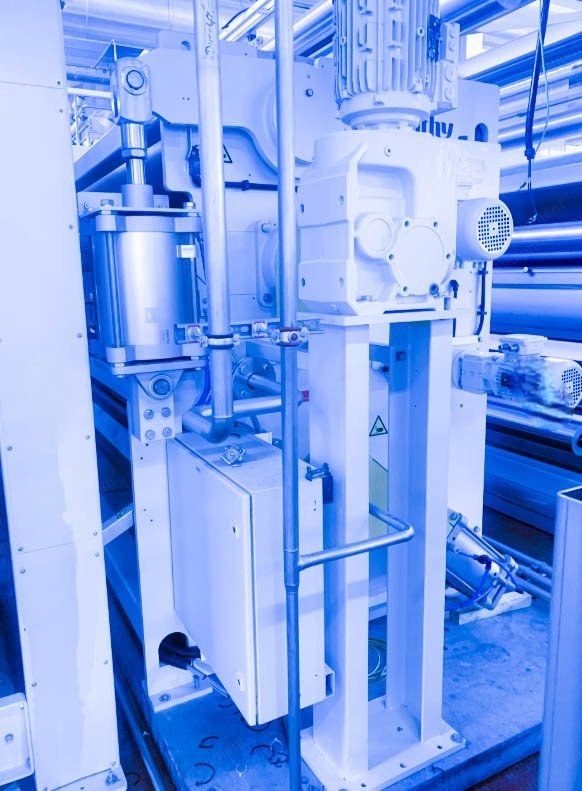 Brueckner, Power Frame SFP, 2018, 4200mm Working Width, Gas Heated, 8 Compartments, Pin Chain