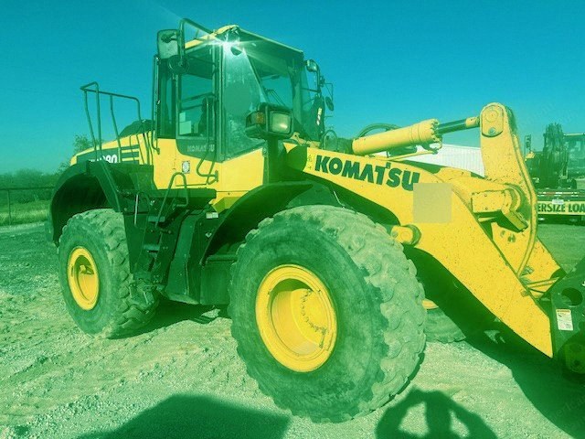 Komatsu, WA380-8, 2018, Wheel Loader, 4 Yd. GP Bucket, JRB Quick Coupler, Forks