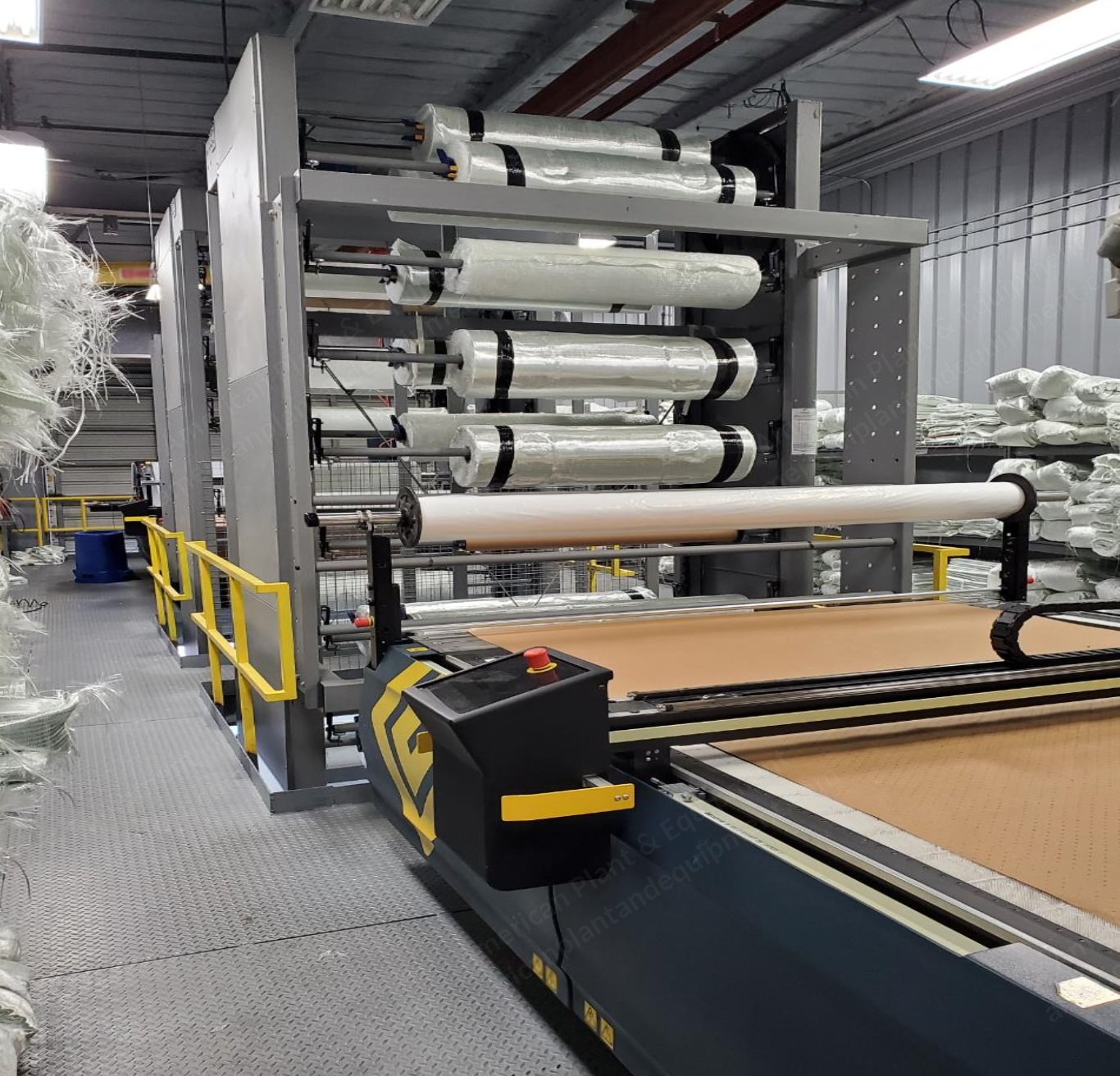Summit Steel, SSC-RL-109-15-6, Roll Storage Carousel, 6 Roll Capacity, 1200 lbs Max Load Per Carrier