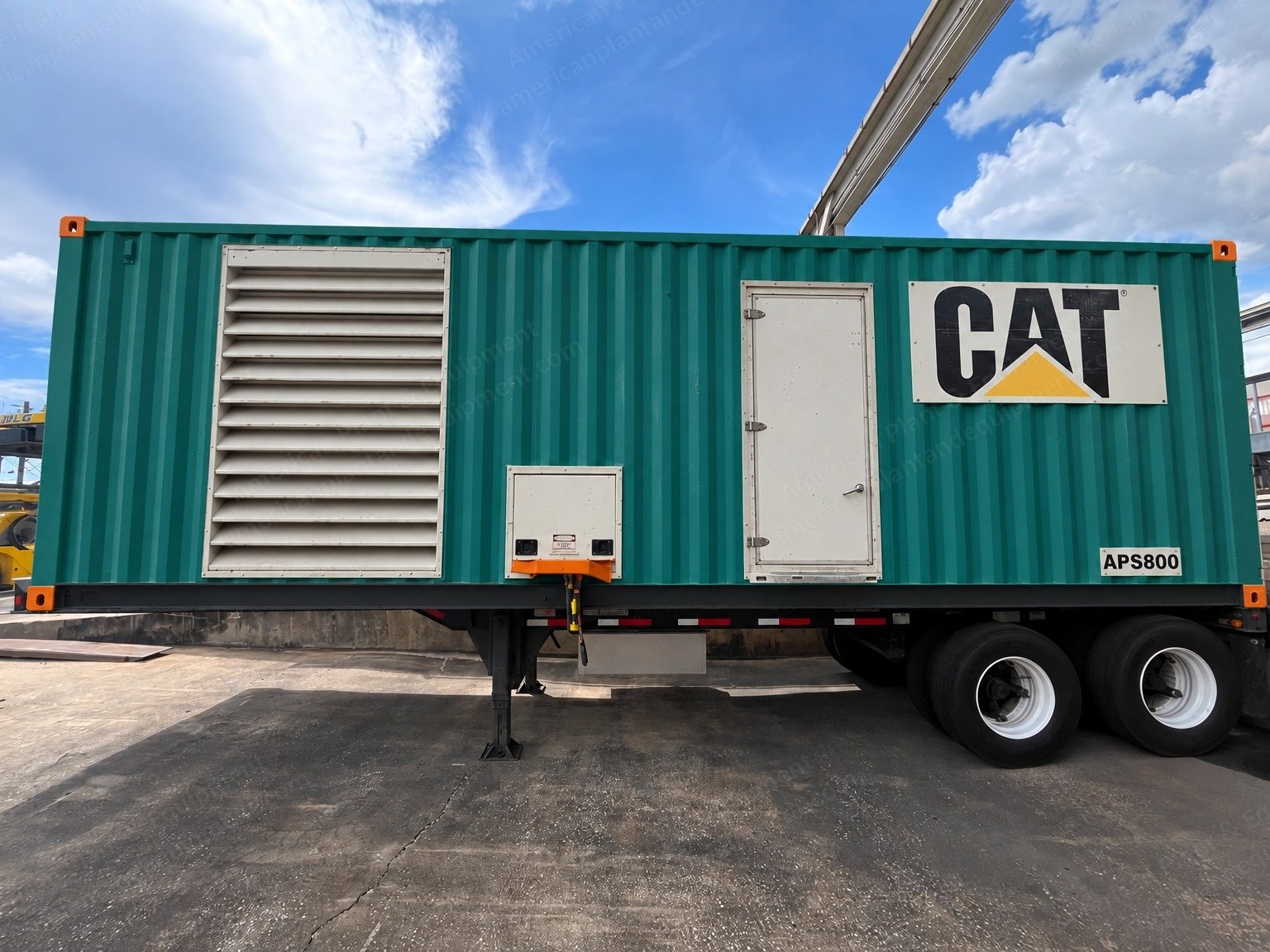 Caterpillar, APS800, 2005, 800 kW Trailer-Mounted Power Module, 480/277 V and 240/120 V